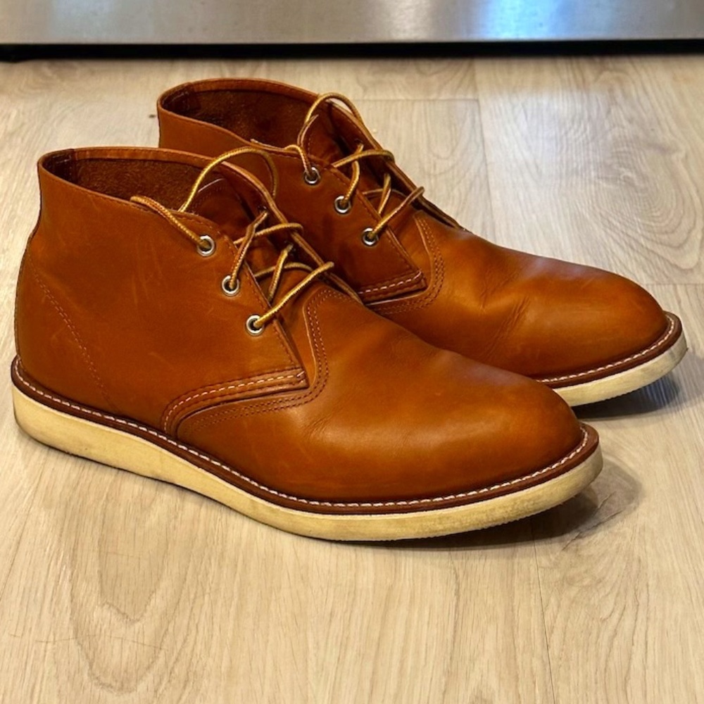 Red Wing Work Chukka Oro Brown 11.5D